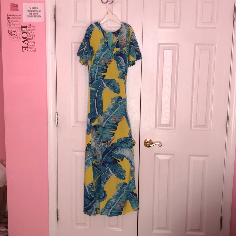 Cute floral summer dress